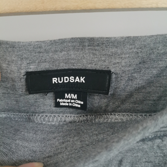 Rudsak Asymmetrical Drape Midi Skirt - Picture 4 of 5